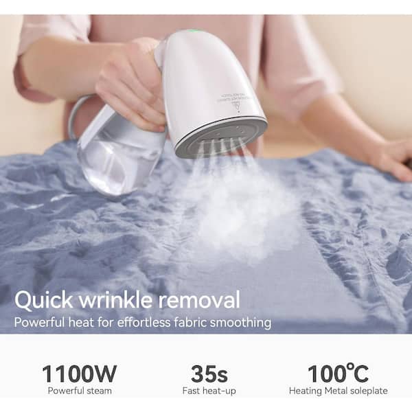 Portable Handheld Steam Garment Steamer Foldable: Effortless Wrinkle Clothes
