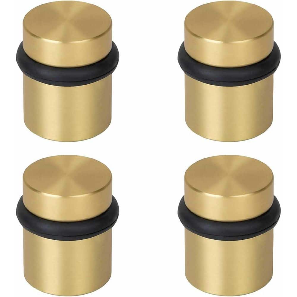 Floor Door Stopper - Quickly Installed Wall Protector from Door Knobs - Mounting Hardware Included - Round Shape price history on PriceWatchPro