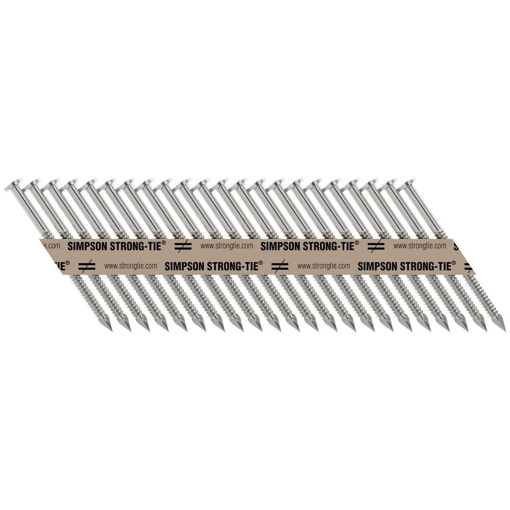 2-1/2 in. x 9-Gauge 33° Stainless Steel Strong-Drive SCNR Connector Nails (1000-Pack) price history on PriceWatchPro