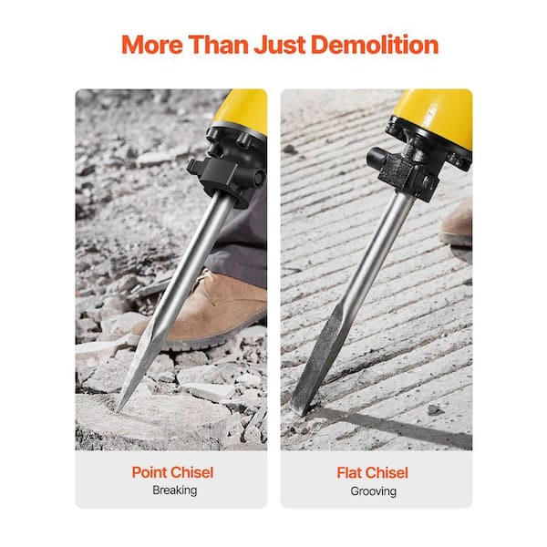 SKYSHALO Demolition Jack Hammer, 29.72 x 6.5 in. 2200W Electric