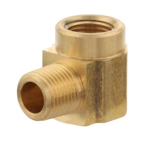LTWFITTING 1/4 in. O.D. x 1/4 in. FIP Brass Compression 90-Degree Elbow  Fitting (25-Pack) HF704425 - The Home Depot