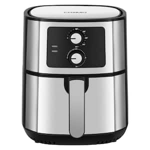 5.8 qt. Electric Hot Air Fryer with Temperature Control, Timer, Non-Stick Frying Tray, 1400W