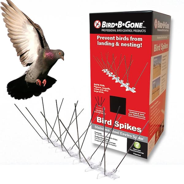 Outdoor Garden ABS Plastic Anti-Pigeon Deterrent Strips Magnetic Bird Spike  - Trapalls.com