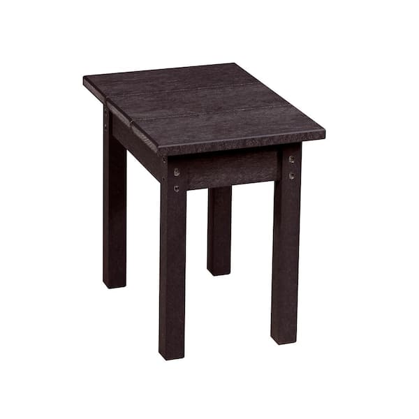 Unbranded Rectangular Recycled Plastic Outdoor Side Table