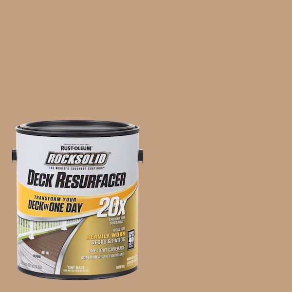Rust-Oleum RockSolid 1 gal. Sedona Exterior 20X Deck Resurfacer