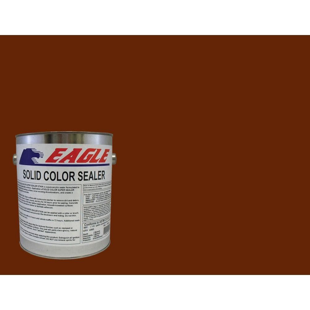 1 gal. Tile Red Solid Color Solvent Based Concrete Sealer