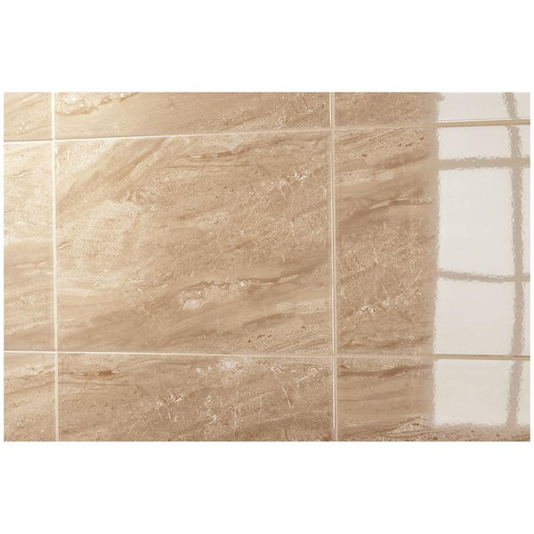 Daltile Florentine Nociolla 10 in. x 14 in. Glazed Ceramic Wall