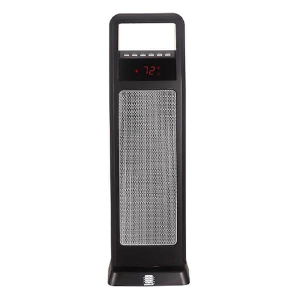 Warmwave 24 In 1500 Watt Electric Portable Ceramic Tower Heater With Remote Control Hpp15h E The Home Depot