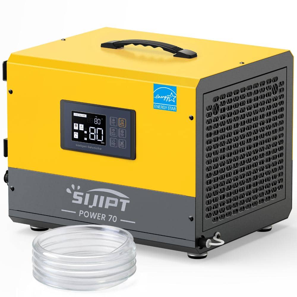 70 pt. 1,000 sq. ft. Bucketless Energy Star Commercial Dehumidifier for Crawl Space and Basement in. Yellow price history on PriceWatchPro