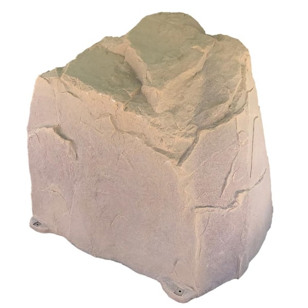 Dekorra 45" x 36" x 42" Tall Large Artificial Rock Cover for covering and concealing well pressure tank and backflow assemblies