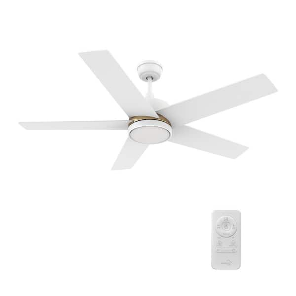 Carro Home Pioneer 4.75 2-Gang Modern Plastic Ceiling Fan Smart Switch in White