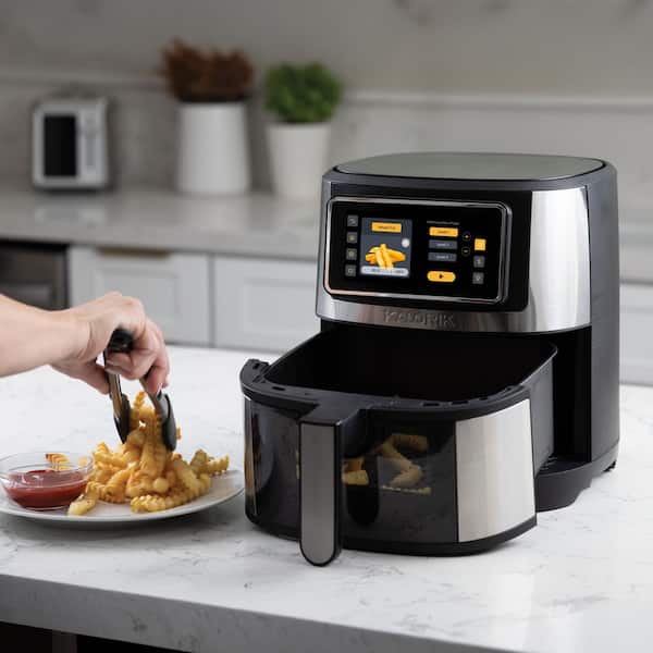 KALORIK Vivid Touch 5 Qt. Stainless Steel Air Fryer