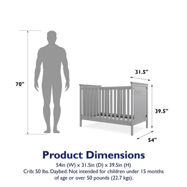 アリス　3in1 Babyletto Harlow 3-in-1 Convertible Crib with Toddler Bed