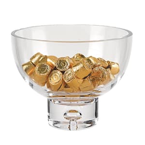 Galaxy 8.5 in. D x 6.75 in. H Clear Pedestal Candy or Nut Bowl