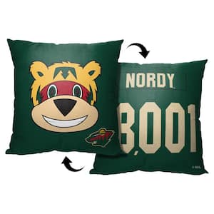 NHL Mascot Love Wild Printed Throw  Multi-Color PillowMulti-Color Accent Pillow