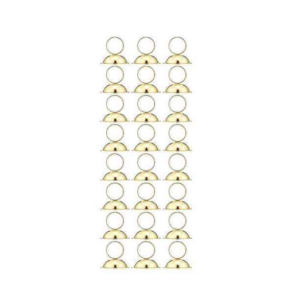 2 in. x 2 in. Gold Metal Place Card Holders Table Number Holders Table Stand Sign Tabletop Menu Stands Sign Set of 24