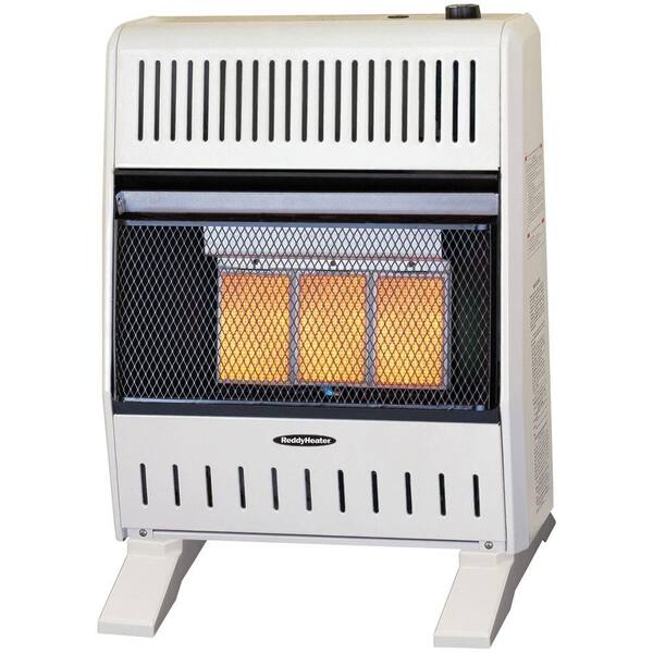 Reddy Heater 18,000 - 20,000 BTU Infrared Dual-Fuel Wall Heater with Blower