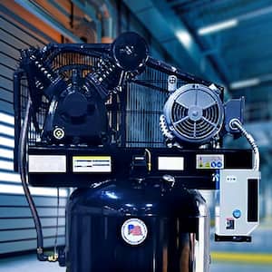 80 Gal. 7.5 HP 175 PSI Electric Upright Air Compressor with Mag Starter