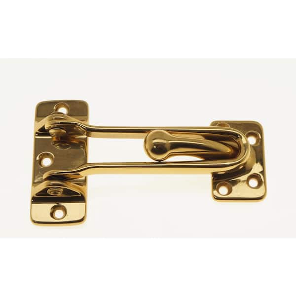 idh by St. Simons Solid Brass Security Guard in Polished Brass