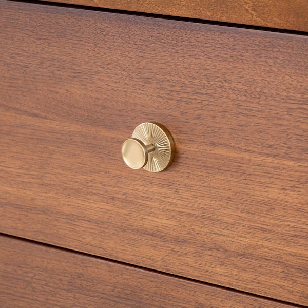 Furniture of America Oberlander 2-piece Walnut 6-Drawer Dresser with Mirror Set Furniture of America Oberlander 2-piece Walnut 6-Drawer Dresser with Mirror Set