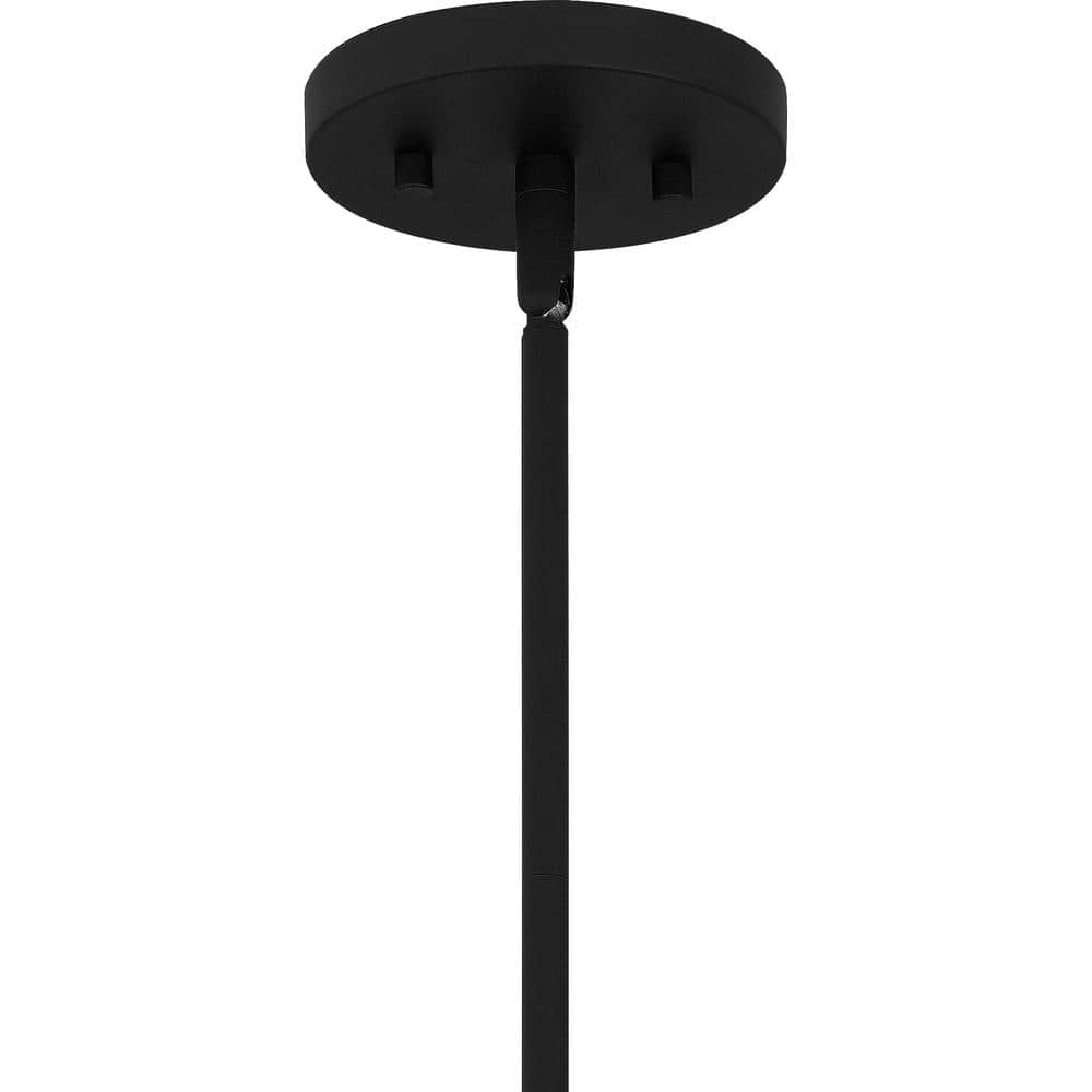 Brushed Nickel Glass Mini Pendant Light