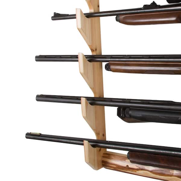Rush Creek Creations 8-Gun Freestanding Storage Rack for Rifles