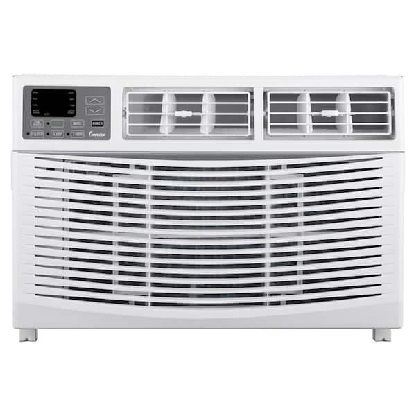 Impecca 12,000 BTU 115-Volts Through-The-Wall Air Conditioner Cools 450-550 Sq. Ft. with Remote Controller and Wi-Fi in White
