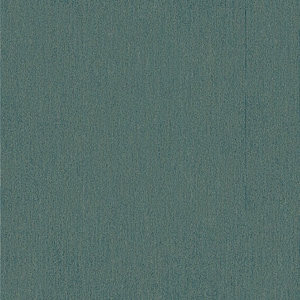 Blue Melvin Teal Stria Vinyl Non-pasted Textured Wallpaper