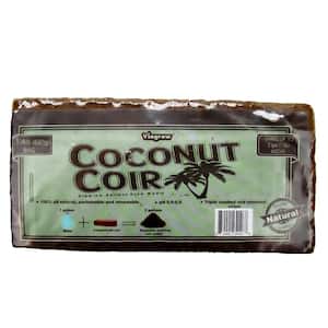 1.4 lbs./650g Premium Coco Coir, Soilless Grow Media, Coconut Coir Brick