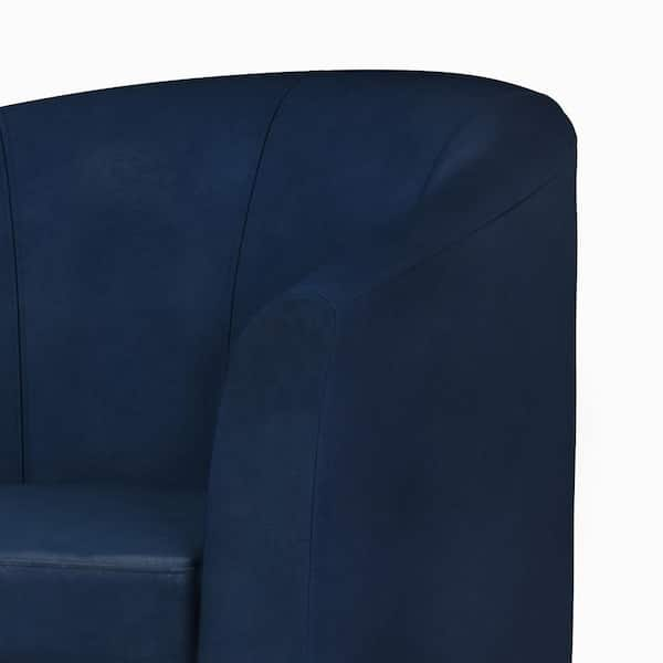 Dark blue best sale tub chair