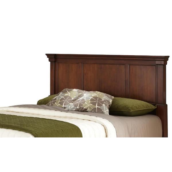 Homestyles Aspen Rustic Cherry Queen, Home Styles The Aspen Collection King Bed Rustic Cherry Black