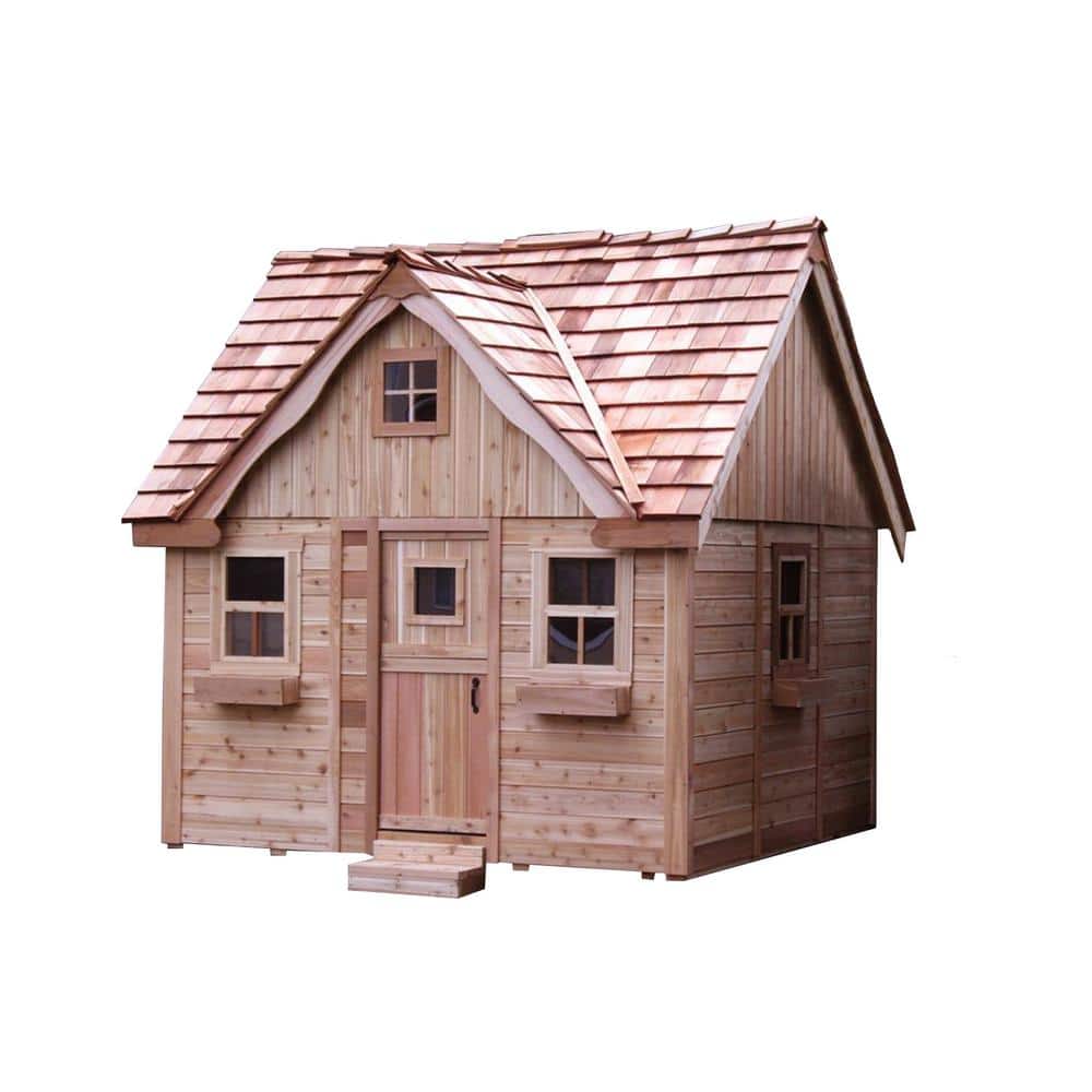 UPC 691530000617 product image for 9 ft. x 9 ft. Laurens Cottage Playhouse | upcitemdb.com