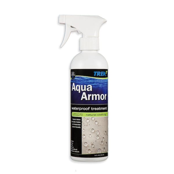 Trek7 Aqua Armor 16 oz. Fabric Waterproofing Spray for Natural Clothing