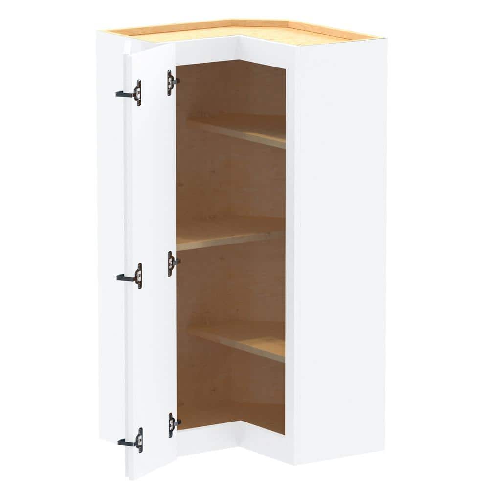 Grayson 21 in. W x 12 in. D x 42 in. H Assembled Plywood Corner Wall Kitche