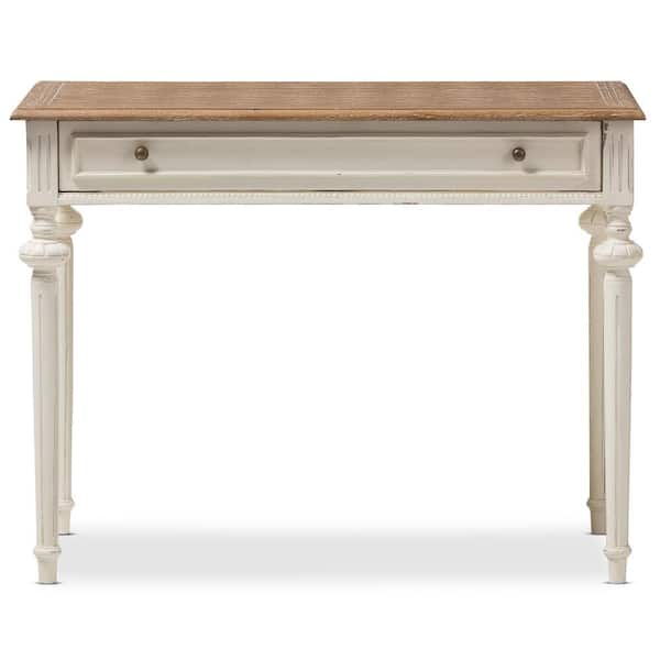 Mixed Material Writing Desk Gray - Room Essentials™