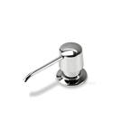 Countertop Deck-Mount Metal Soap and Lotion Dispenser in Chrome