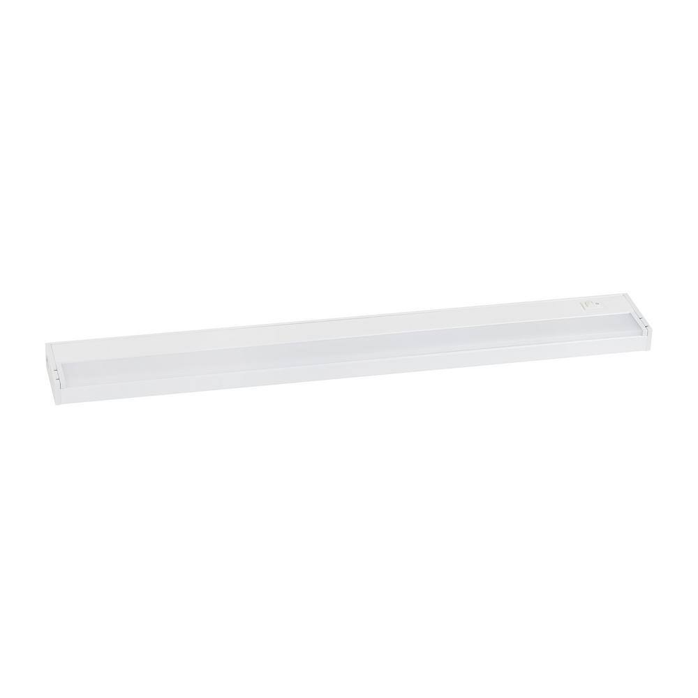Vivid II 24 in. Hardwired or Plug In White 3000K 1250 Lumens Integrated LED Linkable Under Cabinet Light price history on PriceWatchPro