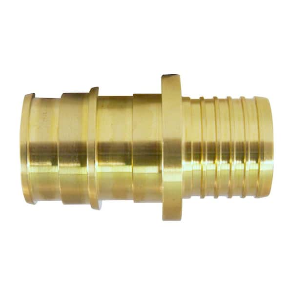 1/2 in. Brass PEX-A Barb x Polybutylene Coupling