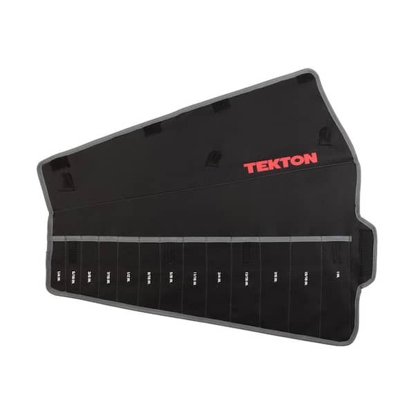 TEKTON 13-Tool Ratcheting Combination Wrench Pouch (1/4-1 in. )