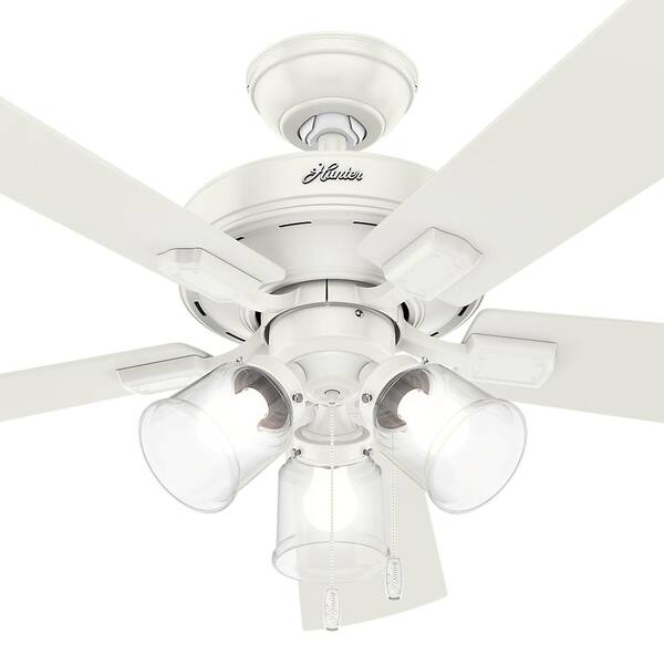 Led Indoor Fresh White Ceiling Fan With, Menards Hunter Ceiling Fans