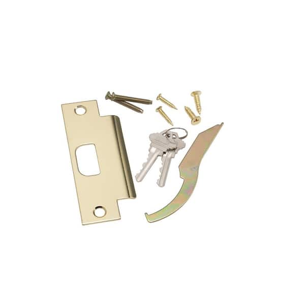 Taco ML900 Series Bright Brass Grade 1 Entry Atrium Mortise Lock with Door Knob Escutcheon