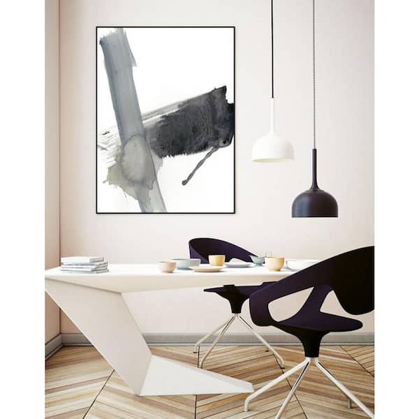 Unbranded 11 in. x 14 in. "Kinetic Grid IV" by Jennifer Goldberger Framed Wall Art
