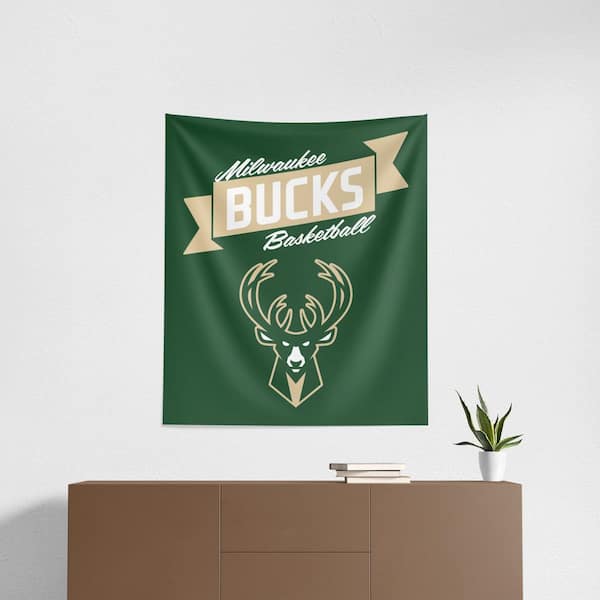 THE NORTHWEST GROUP NBA Premium Bucks Printed Wall Hanging