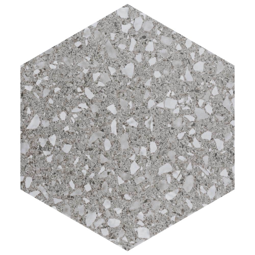 Venice Hex XT Silver 8-5/8 in. x 9-7/8 in. Porcelain Floor and Wall Tile (11.5 sq. ft./Case) price history on PriceWatchPro