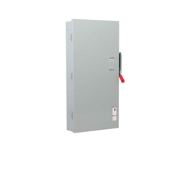 Siemens Heavy Duty 600 Amp 240-Volt 3-Pole Outdoor Fusible Safety