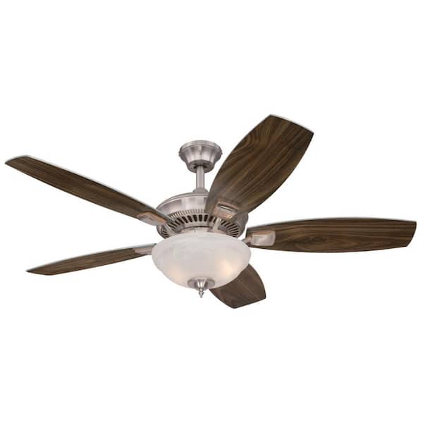 Westinghouse Tulsa 52 in. LED Brushed Nickel Ceiling Fan