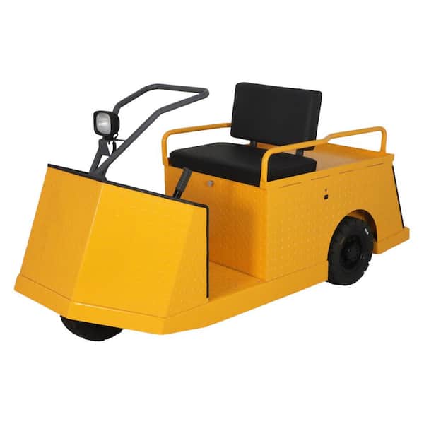 1100 lbs. Electric Tugger Tow Tractor 24-Volt 210Ah Battery Powered Electric Cart