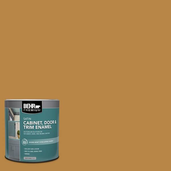 BEHR PREMIUM PLUS 8 oz. #PPU7-20 Raffia Ribbon Satin Enamel