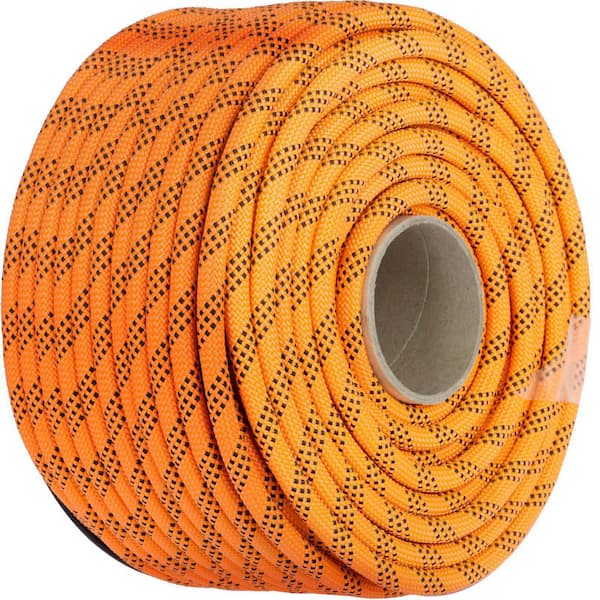 VEVOR 200 ft. x 7/16 in. Double Braid Polyester Rope 800 lbs. Load Nylon  Pulling Rope High Force for Arborist Gardening Marine DLSBZ12.5MMX61M01V0 -  The Home Depot