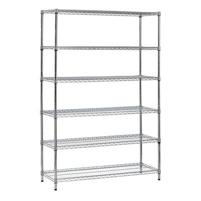 Garage Storage Shelves, Commercial Grade Shelving 6 Tier